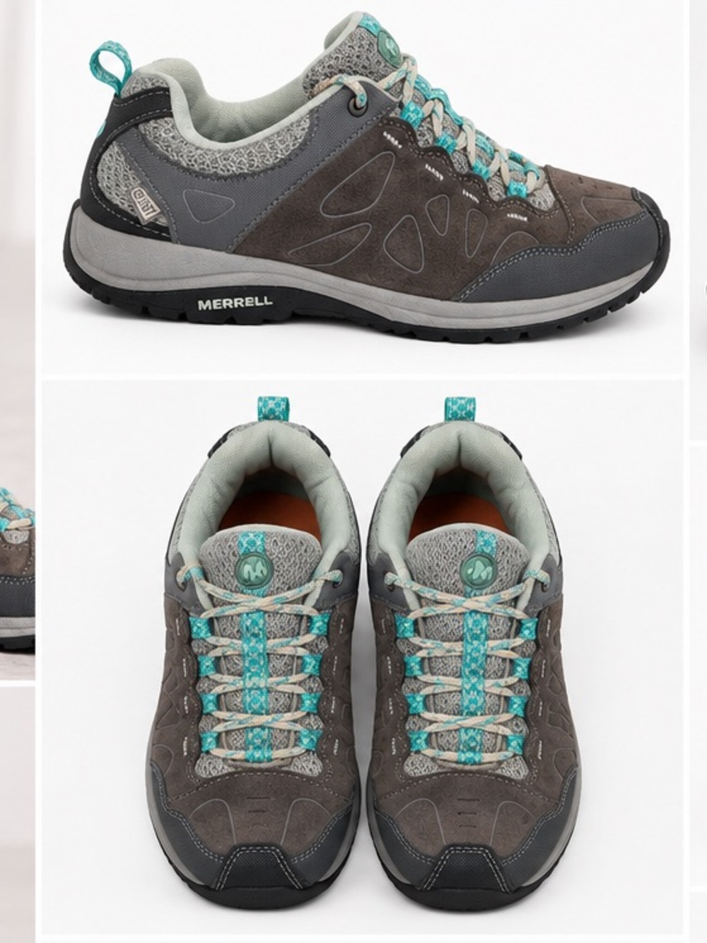 Merrell Zeolite Serge Waterproof Hiking Shoes Women’s 8 Castle Rock Lagoon